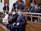 Hejtman Libereckho kraje Martin Pta u soudu v Liberci (26. kvtna 2020)