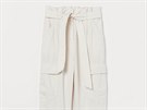 Bavlnné kalhoty utility, H&M, 499 K.