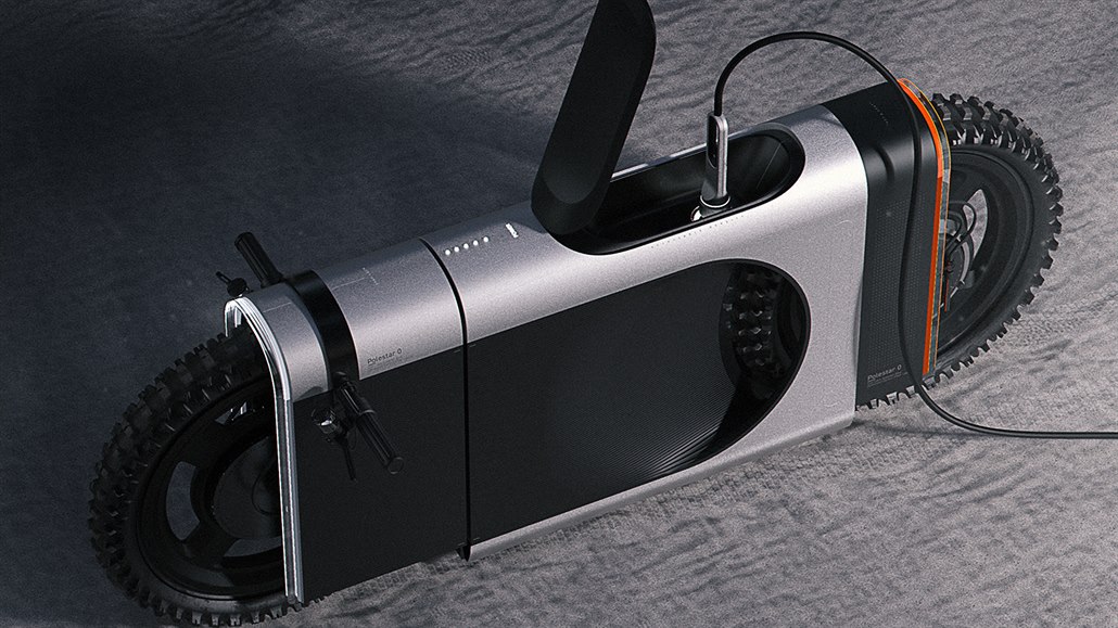 Autofotka týdne: Volvo Polestar SLR jako jednostopý USB disk