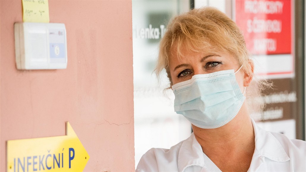 Primářka infekčního oddělení nemocnice v Uherském Hradišti Lenka Turková.