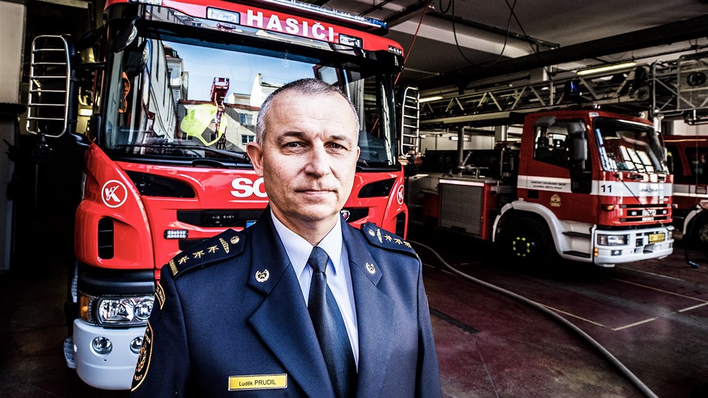 Luděk Prudil, ředitel pražských hasičů. (27.05.2020)