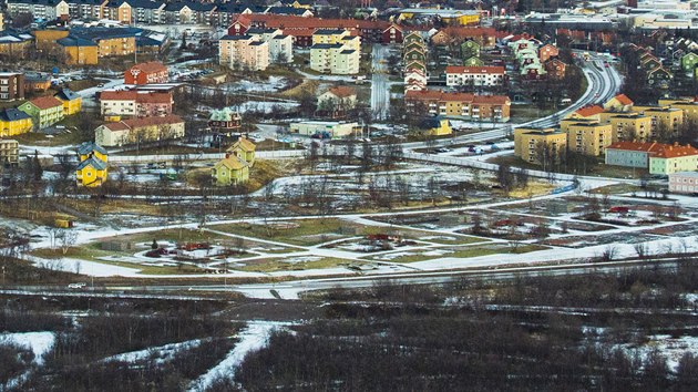 Severošvédské město Kiruna