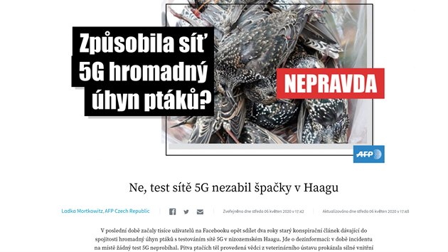 Ov��en� n�kter�ch �esk�ch zpr�v ���en�ch na Facebooku