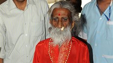 Indický jogín Prahlad Džani (6. května 2010)
