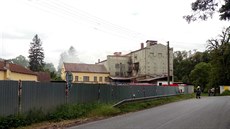Požár mlýna v Brodcích na Mladoboleslavsku (26. května 2020)