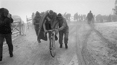 Eddy Merckx pi loské oslav v Bruselu