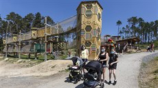 V olomoucké zoologické zahrad na Svatém Kopeku znovu otevelo lanové centrum...