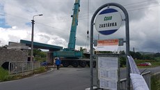 Oprava elezniního mostu v Dehtín na trati Plze - Klatovy zahrnuje také...