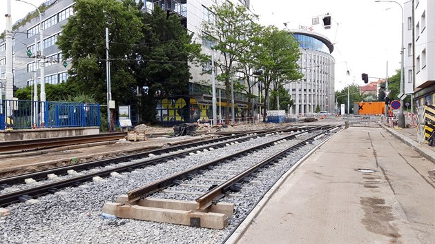 Tramvajová výluka v oblasti Vozovny Stranice potrvá do 04.06.2020