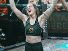 18letá amatérská MMA zápasnice Tereza Bledá porazila na turnaji Oktagon...