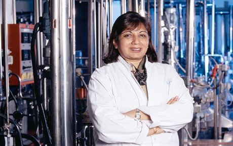 Kiran Mazumdar-Shawová z farmaceutické spolenosti Biocon