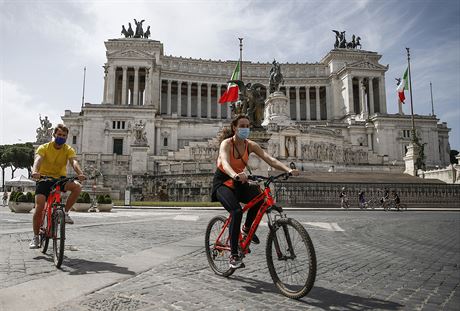 Piazza Venezia neboli Bentsk nmst v me. (17. kvtna 2020)