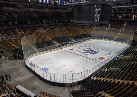 Také Scotiabank Arena v Torontu zstane kvli koronaviru na njakou dobu...