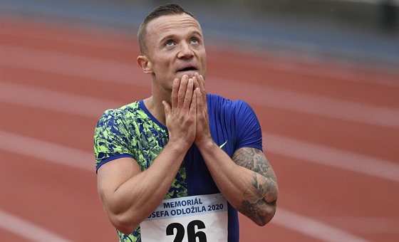 Sprint mu na 100 metr vyhrál Jan Veleba z Dukly Praha.