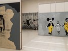 Výstava Banksyho v Mánesu