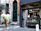 Zmrzliná z centra italského íma vyhlíí zákazníky. (12. kvtna 2020)