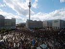 V Berlín se uskutenila demonstrace proti brutalit amerických policist. Lidé...