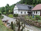 Jednou z nejponienjích obcí je po bleskové povodni v ásti Olomouckého kraje...