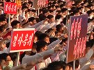 Severokorejtí studenti demonstrovali proti uprchlíkm a Jiní Koreji (9....