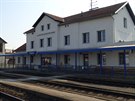 Na nádraí vlárské dráhy v Kyjov zaaly vlaky od Mutnic zajídt a v roce...