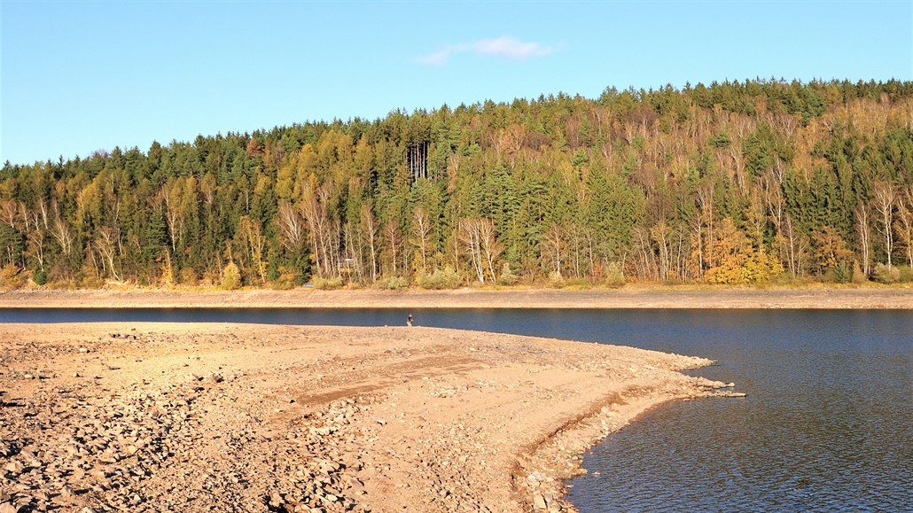 Vyschlá pehrada Se v Pardubickém kraji