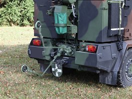 Německé lehké taktické vozidlo Mungo ve verzi pro radiační a chemický průzkum