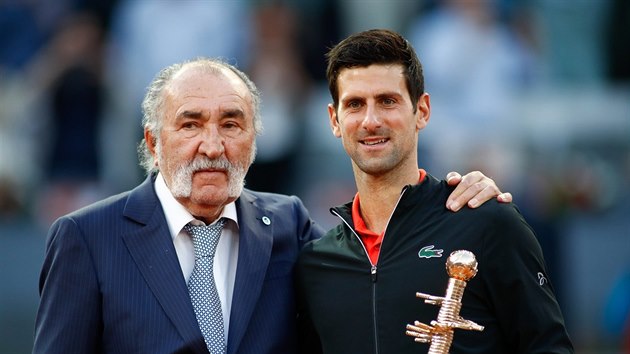 Ion Tiriac a Novak Djokovi