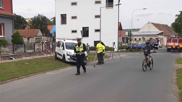 V Sokolnicch u Brna se stala vn nehoda, pi kter se zranili pt lid vetn jednoho dtte.