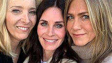 Lisa Kudrow, Courteney Cox a Jennifer Aniston (2019)