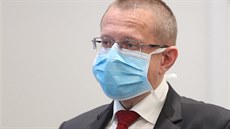 editel Ústavu zdravotnických informací a statistiky Ladislav Duek na tiskové...
