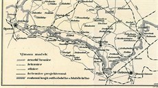 Dobová mapa Ratiboska, celé toto území chtlo po obou svtových válkách...