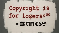 Z výstavy The World of Banksy (4. ervna 2020)