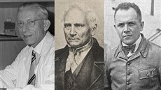 etí vynálezci Otto Wichterle, Jan Evangelista Purkyn a Jan Anderle