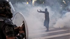 Protesty proti policejní brutalit v americké Atlant. (31. kvtna 2020)