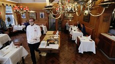 Belgické restaurace opt otevely v pondlí, na snímku podnik Aux Armes de...