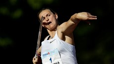 Barbora �potáková na mítinku v Kladn�