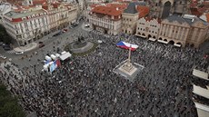 Milion chvilek pro demokracii, demonstrace proti Andreji Babiovi na...