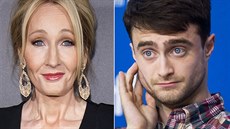 J.K. Rowlingová a Daniel Radcliffe