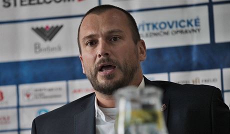 Roman imíek - bývalý hrá a nyní sportovní editel Vítkovic.