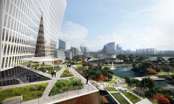 Technologický gigant Tencent plánuje v čínském Šen-čenu vybudovat město...