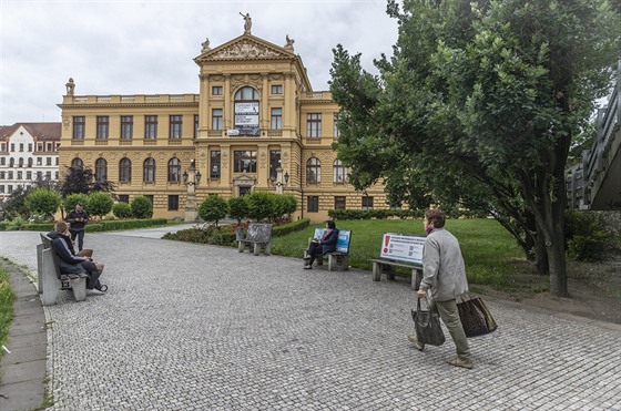 Hlavní budova Muzea hlavního msta Prahy na Florenci. (10.6.2020)