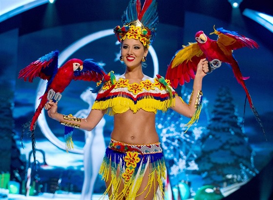 Miss Universe 2012 - Kolumbie - Daniella Alvarez Vasquezová
