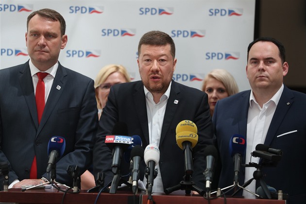 SPD chce v krajských volbách získat aspoň 50 zastupitelů a vedení dvou krajů