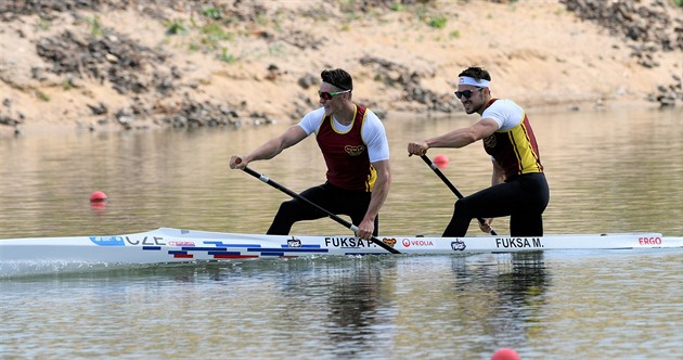 Bratři Fuksové byli na Evropských hrách pátou deblkanoí na pětistovce