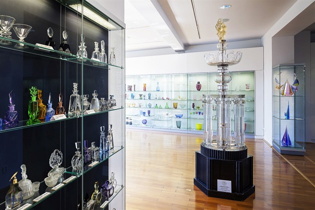 Expozice Muzea skla a biuterie v Jablonci nad Nisou