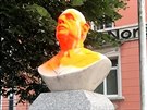 Neznámí vandalové na severu Francie pokodili sochu bývalého prezidenta...