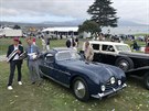 Talbot Lago T26GS otce a syna Kudelových z Chropyn posbíral u nkolik titul...