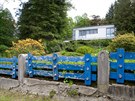 Unik�tn� montovan� d�m Karla Hub��ka v libereck�ch Lidov�ch sadech