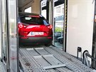 Pedprodukní elektromobily Mazda MX-30 dorazily do Prahy.