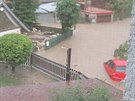 Míov u Chrudimi v nedli dopoledne zasáhla blesková povode. Voda vystoupala...